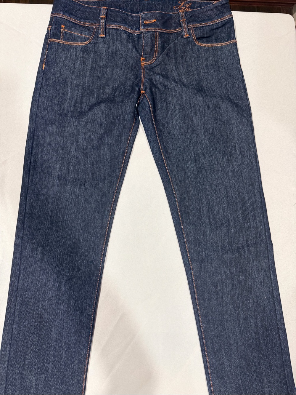 JFour Italian Designer Beatrice Denim Jeans Low Rise- Size 28